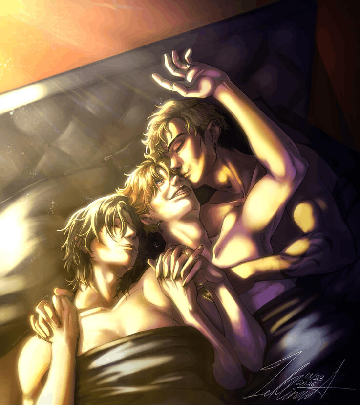 Polykrisis (fanart): Render, Colored, Add Character x2, Simple BG $114